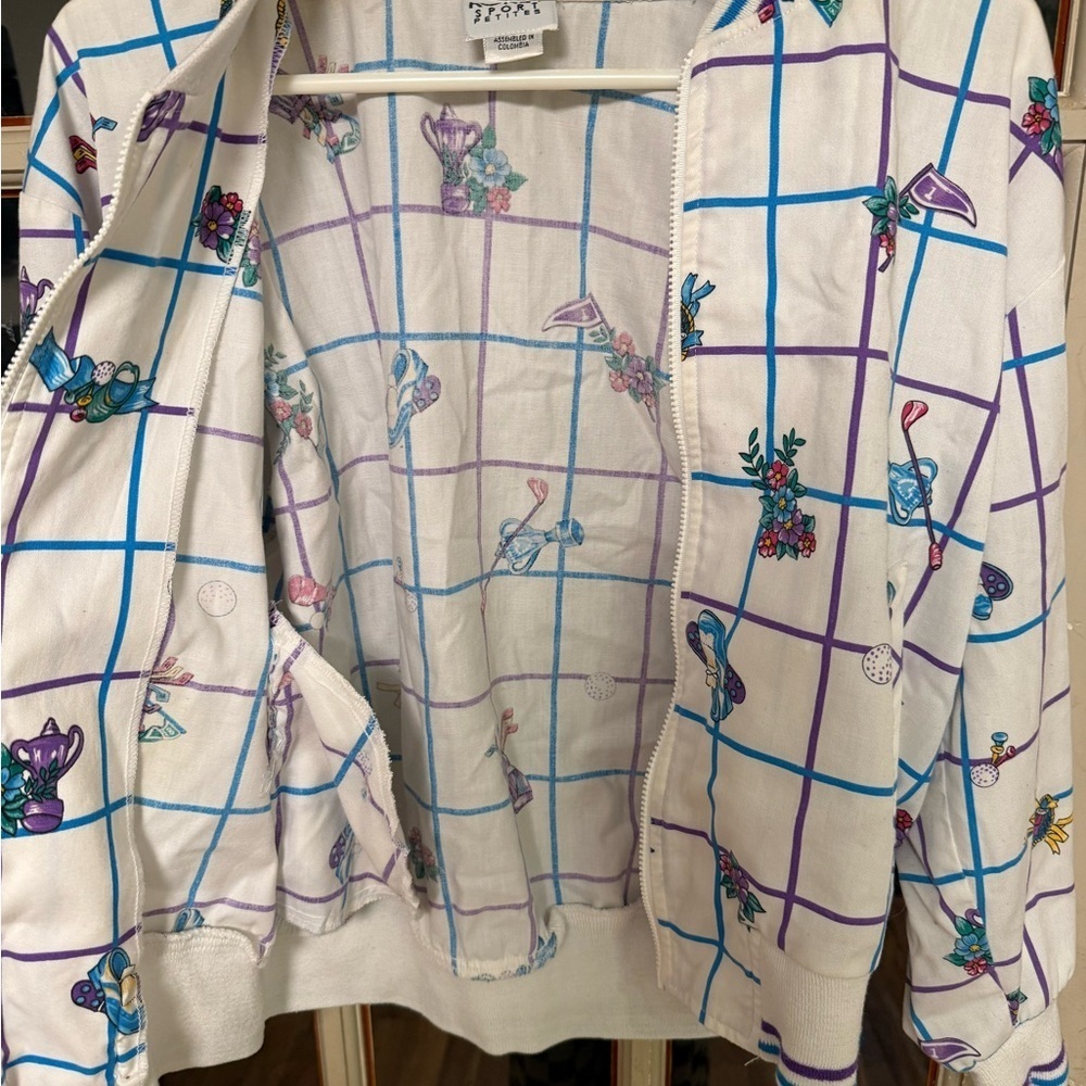 1980s Koret Golf Bomber Jacket - Picture 5 of 8